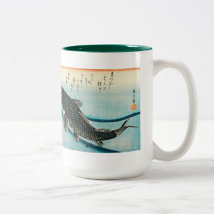 Utagawa , Hiroshige , Ukiyoe Two-Tone Coffee Mug