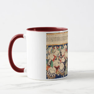 Utagawa Kuniteru the second, Sumo Wrestler Mug