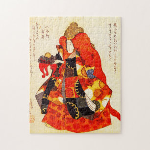 Utagawa Kuniyoshi-Geisha Jigsaw Puzzle