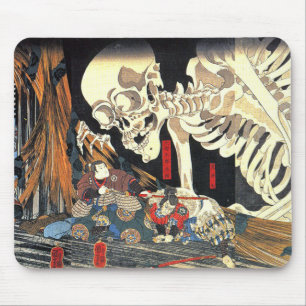 Utagawa Kuniyoshi Takiyasha The Witch And Skeleton Mouse Pad