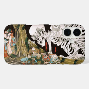 Utagawa Kuniyoshi Warrior vs. Ghost,Japanese Art iPhone 16 Case