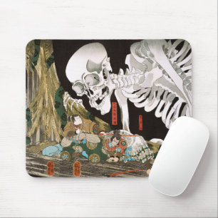 Utagawa Kuniyoshi Warrior vs. Ghost,Japanese Art Mouse Pad