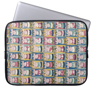 Utagawa Yoshikazu's Sumo Wrestlers (1852) Laptop Sleeve