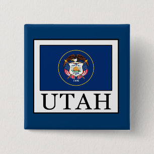 Utah 15 Cm Square Badge