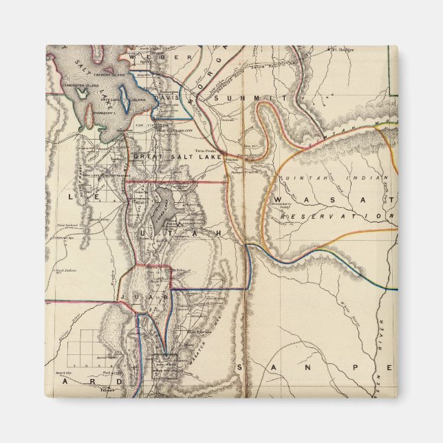 Utah 2 magnet (Front)