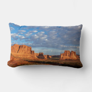 Utah, Arches National Park, rock formations 2 Lumbar Cushion