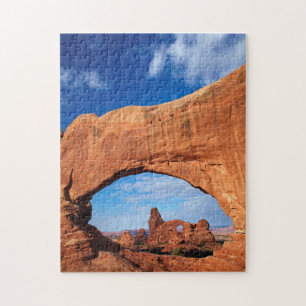 Utah, Arches National Park, Turret Arch 2 Jigsaw Puzzle