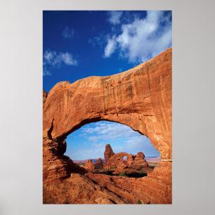 Utah, Arches National Park, Turret Arch 2 Poster