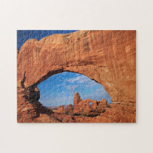 Utah, Arches National Park, Turret Arch 3 Jigsaw Puzzle