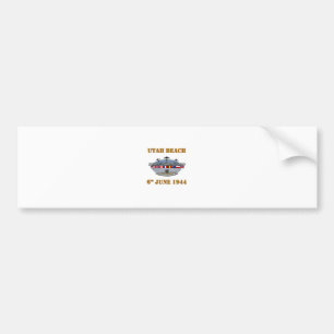 Utah Beach 6th June 1944 Bumper Sticker