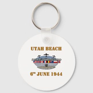 Utah Beach 6th June 1944 Key Ring