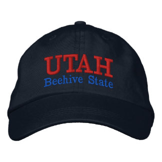 Utah Beehive State Embroidered Hat