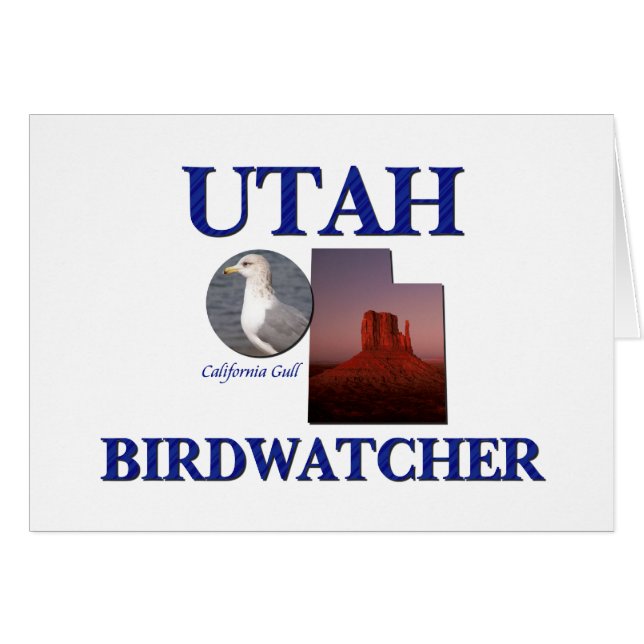 Utah Birdwatcher (Front Horizontal)