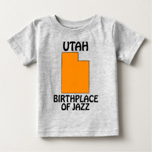 Utah - Birthplace of Jazz Baby T-Shirt