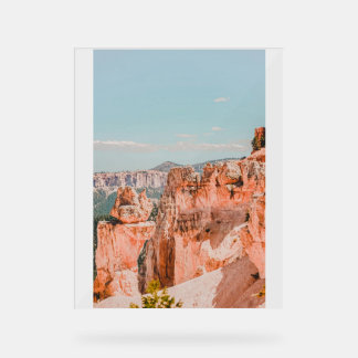Utah Bryce Canyon  Acrylic Sign