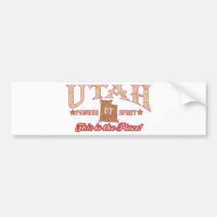 Utah Bumper Sticker