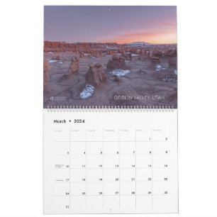 Utah Calendar upto 24 Months!