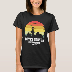 Utah Camping Hiking Vintage Retro Bryce Canyon Nat T-Shirt