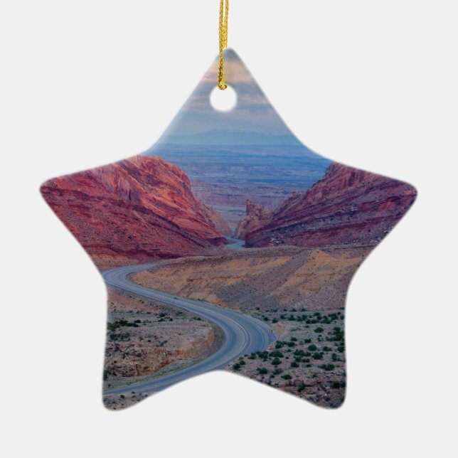 Utah Ceramic Tree Decoration (Front)