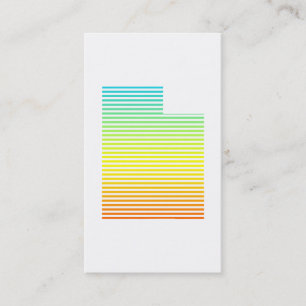utah chill fade business card