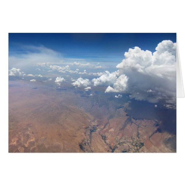 Utah Cloudscape from 36,000 Feet (Front Horizontal)