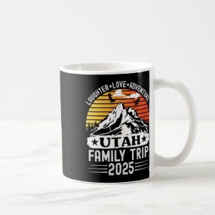 Utah Family Trip 2025 Mountain Camping Adventure T Coffee Mug