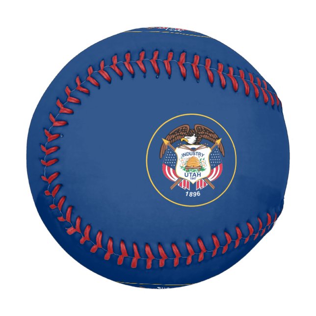 Utah flag baseball (Front Left)