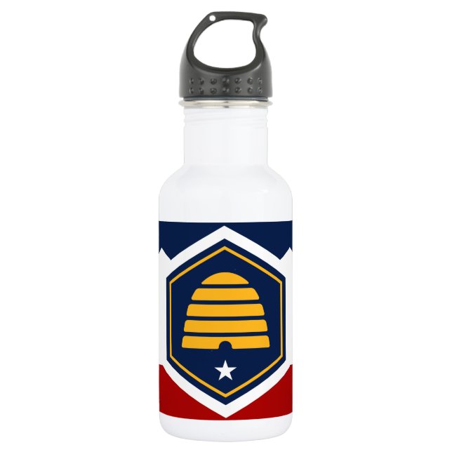 Utah Flag Liberty Bottle (Front)