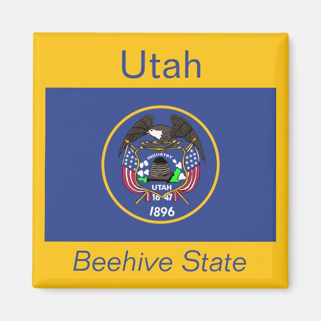 Utah Flag Magnet (Front)