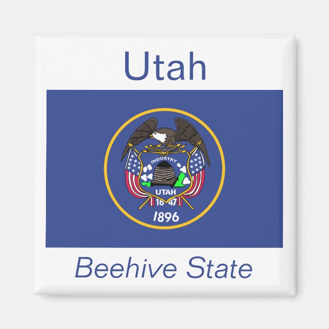 Utah Flag Magnet (Front)