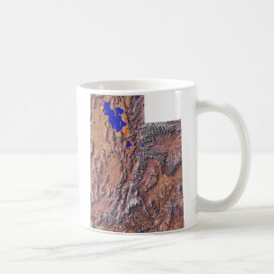Utah Flag + Map Mug