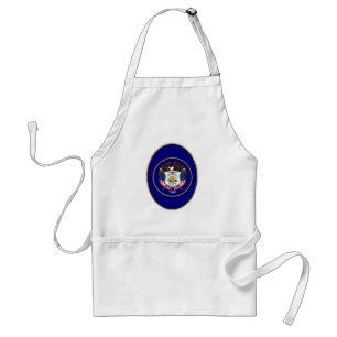 Utah flag standard apron