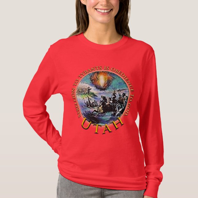 Utah for freedom t-shirts (Front)