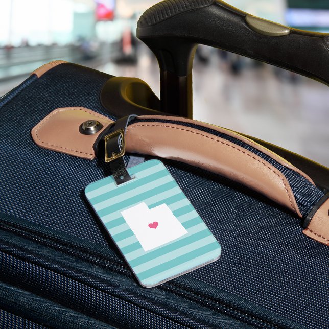 Utah Heart | Home State Luggage Tag (Creator Uploaded)