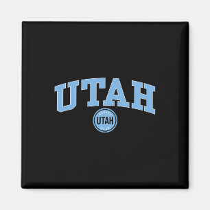 Utah Hockey Club Arch Over Gray Nhl Officially Lic Magnet