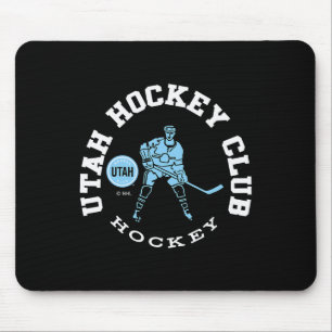 Utah Hockey Club Edge Dark Heather Officially Lice Mouse Pad