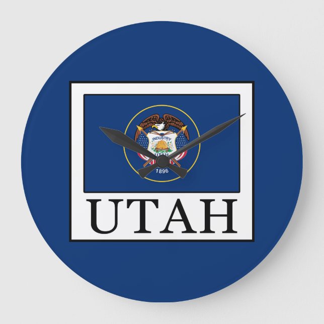 Utah Large Clock (Front)