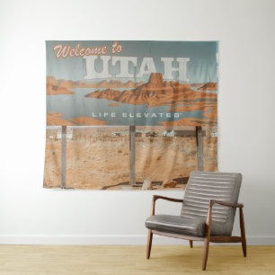 Utah Life Elevated Tapestry