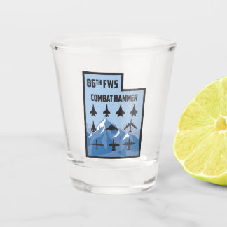 Utah MDS Patch Shot Glass