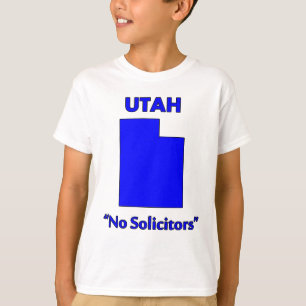 Utah - No Solicitors T-Shirt