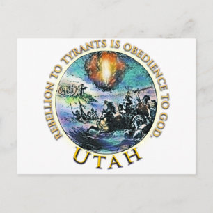 Utah Party Invitation Postcard