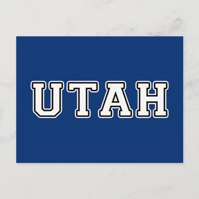 Utah Postcard (Front)