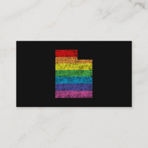 utah rainbow business card