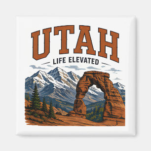 Utah Red Canyon Adventure Magnet
