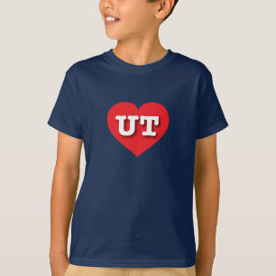 Utah Red Heart - I love UT T-Shirt