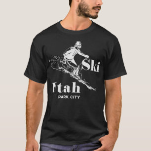 Utah Skiing  Park City  Ski  T-Shirt