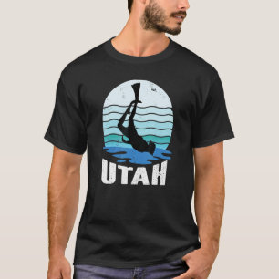 Utah Snorkelling Snorkel Diving Diver Freediving S T-Shirt