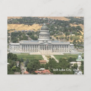 Utah State Capitol - Salt Lake City Postcard