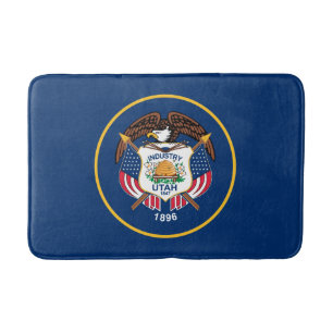 Utah State Flag Bath Mat
