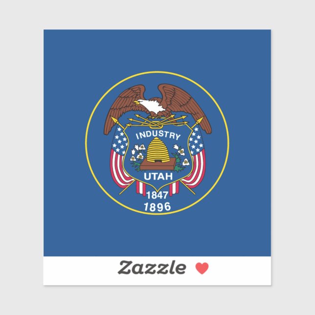 Utah State Flag Design (Sheet)